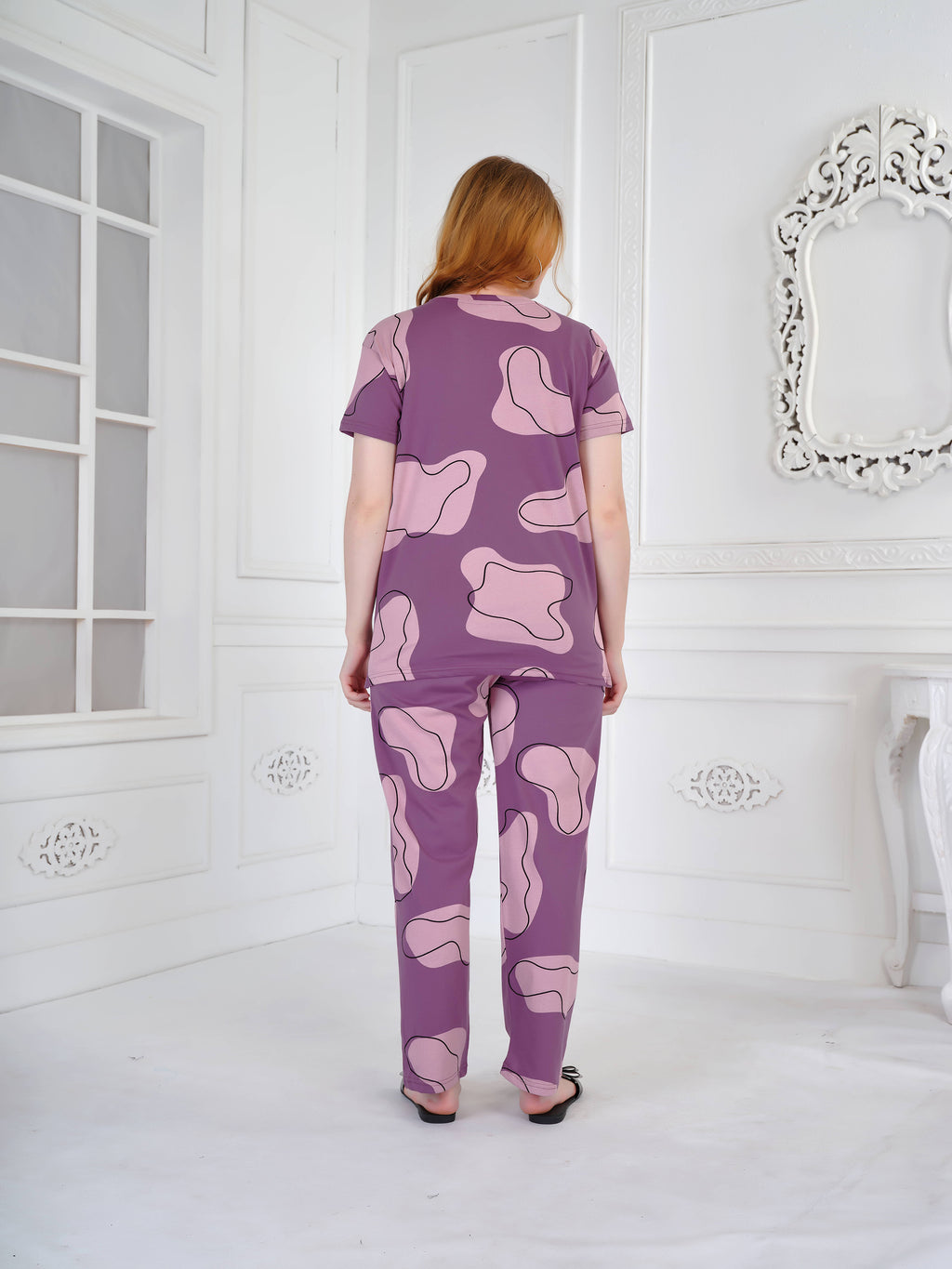 Purple Doodle CO-Ord Set