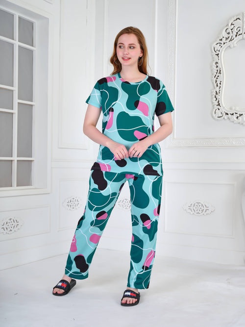 Aqua Pop Co-ord