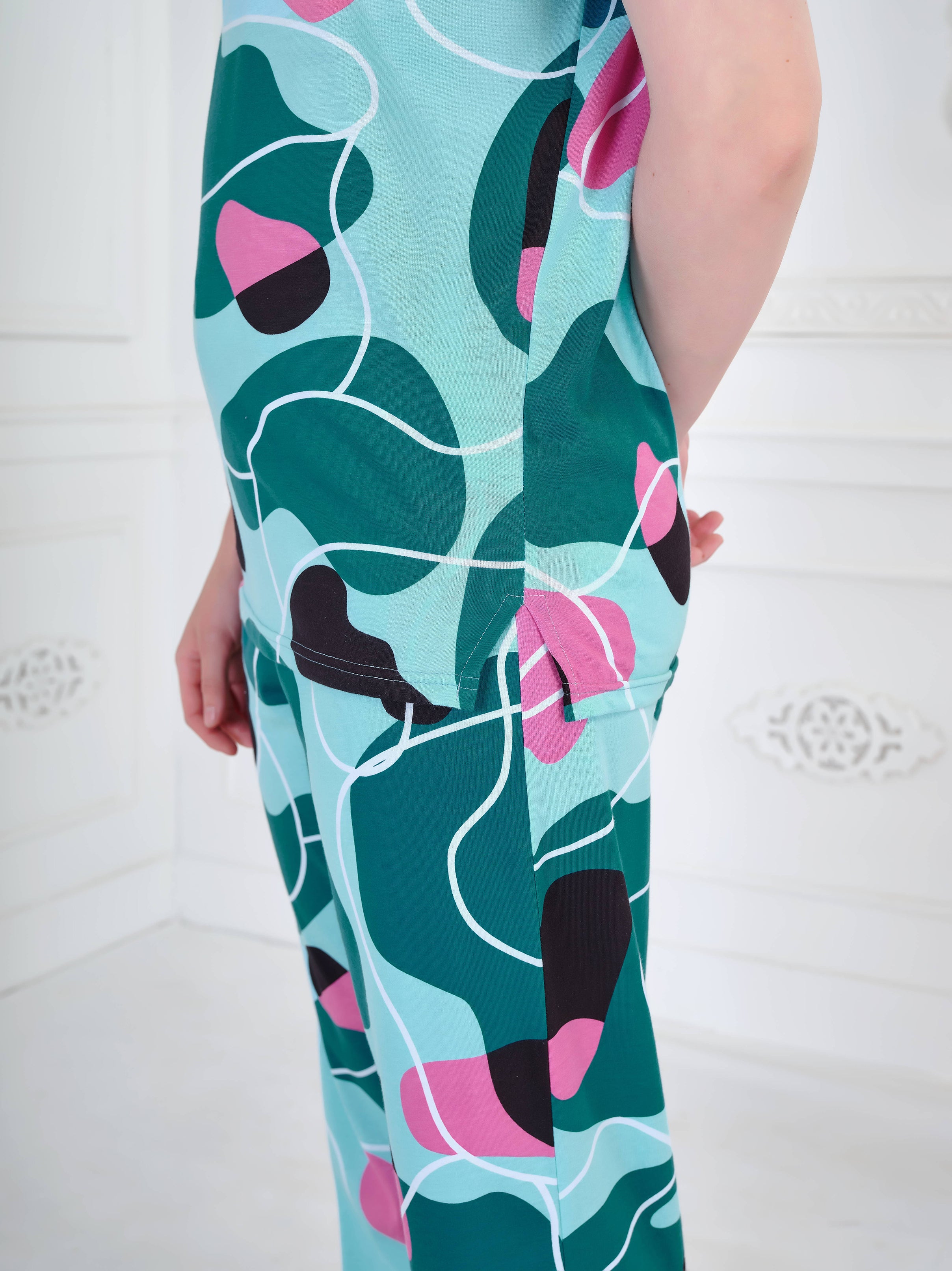 Aqua Pop Co-ord