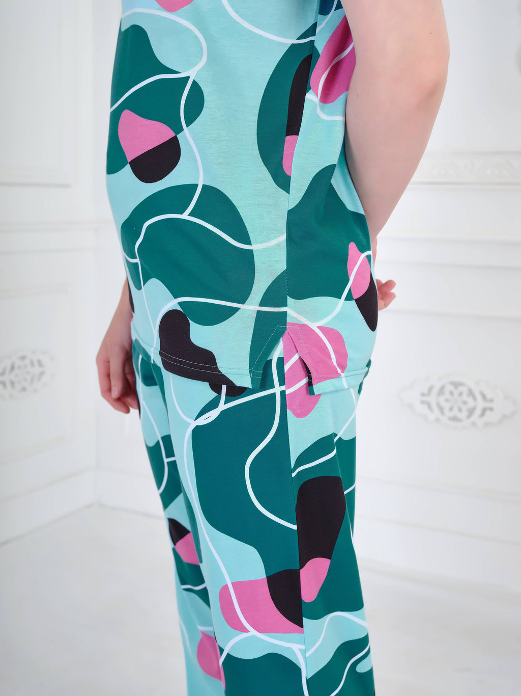 Aqua Pop Co-ord