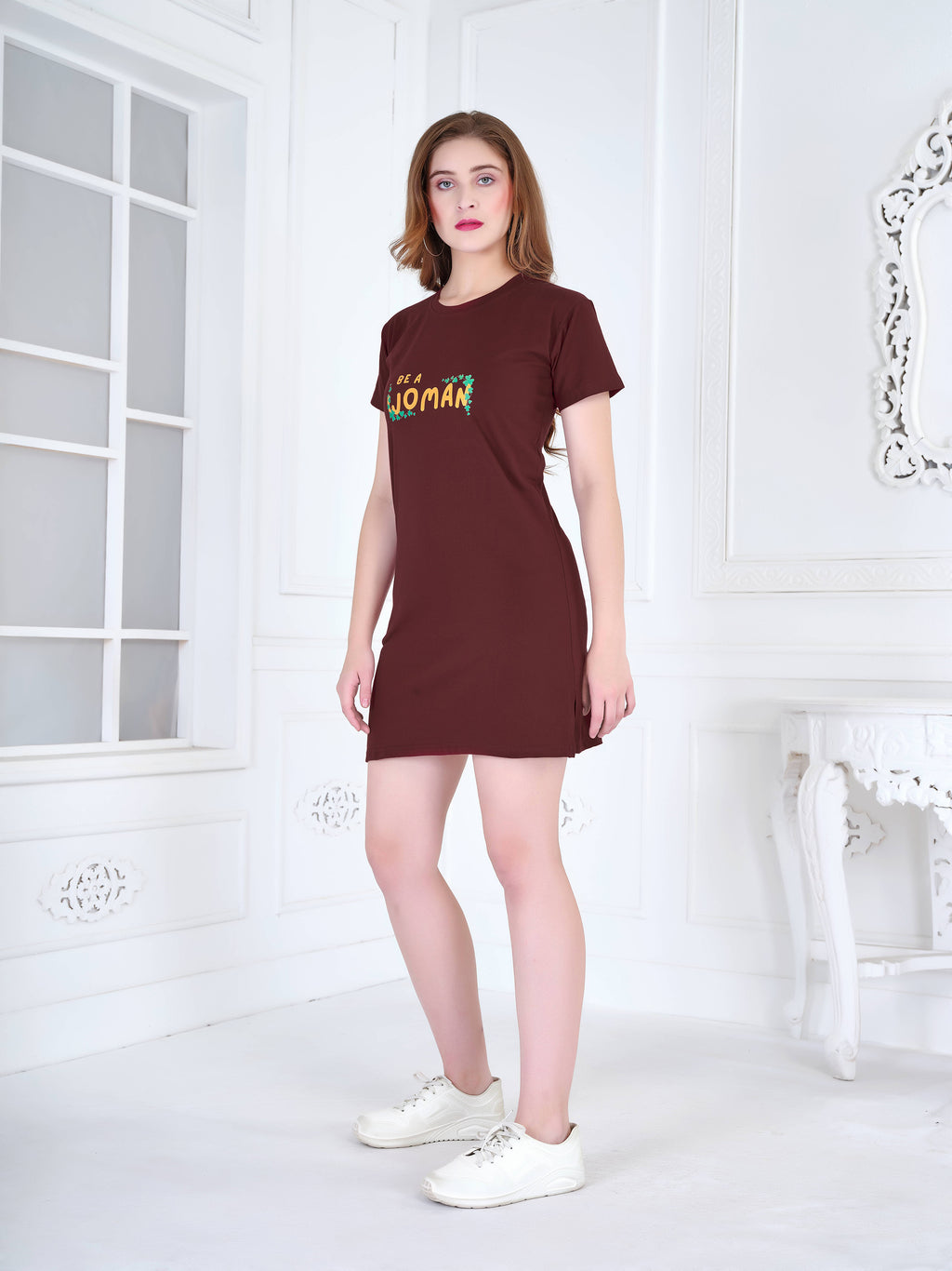 Be a Woman Long Top