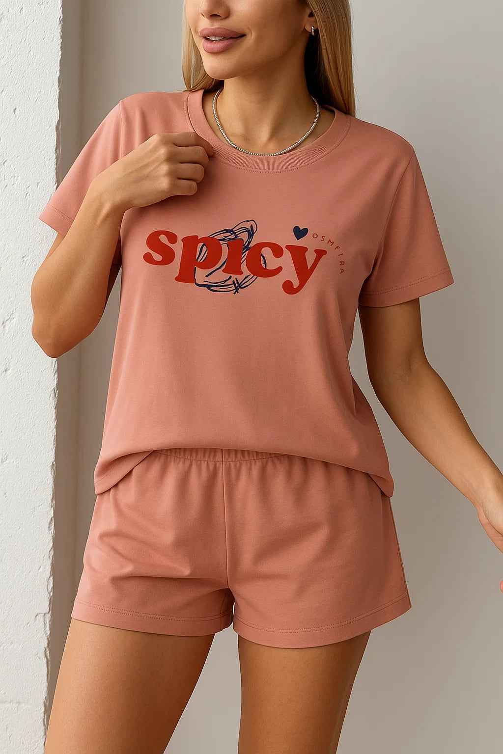 Spicy Blush Tee