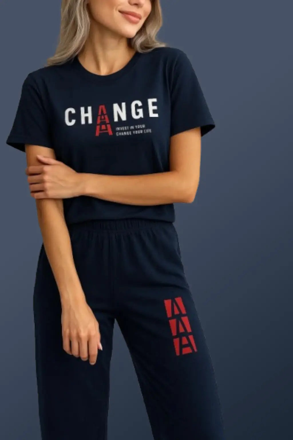 Navy Lounge Set