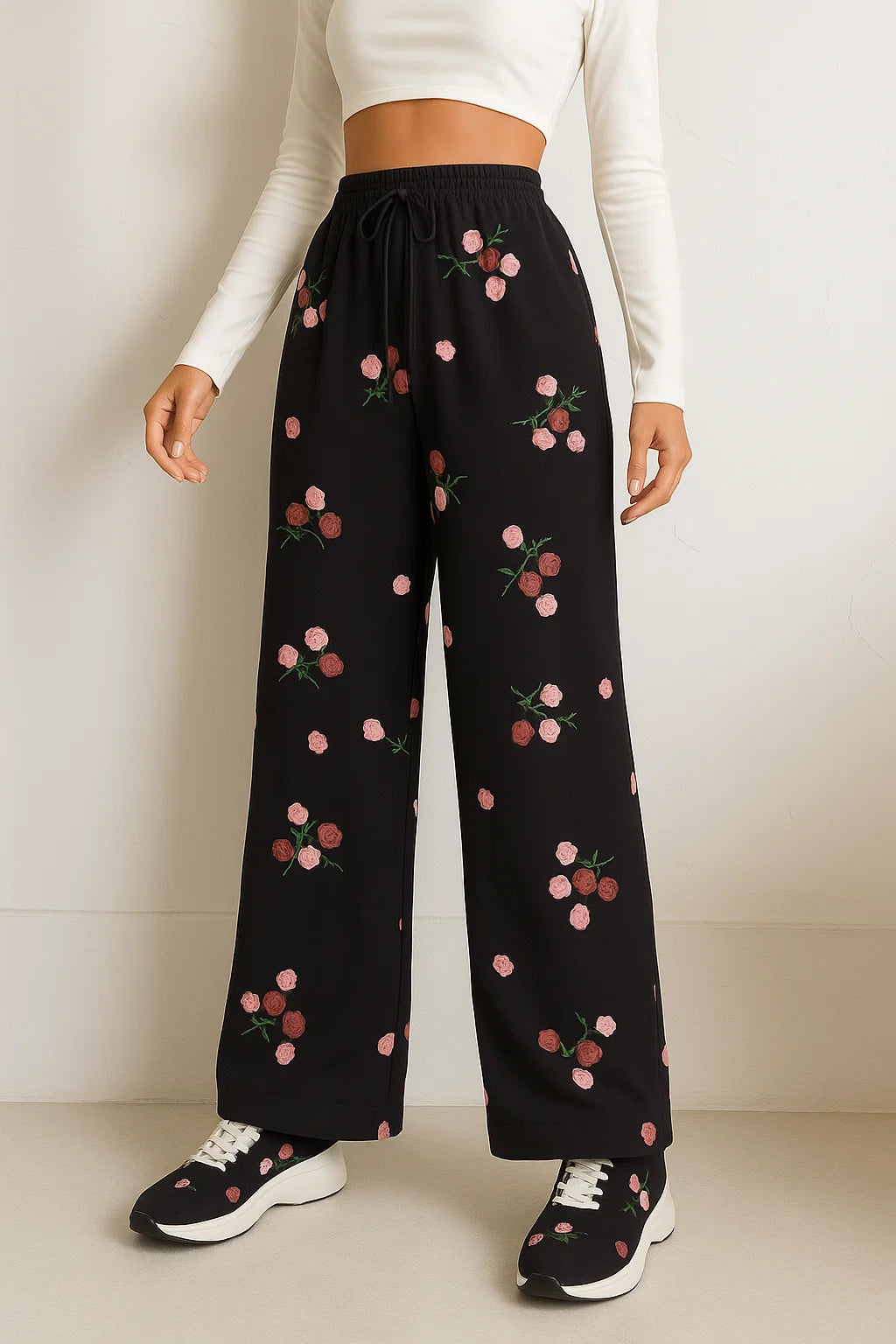 Rosé Bloom Track Pant