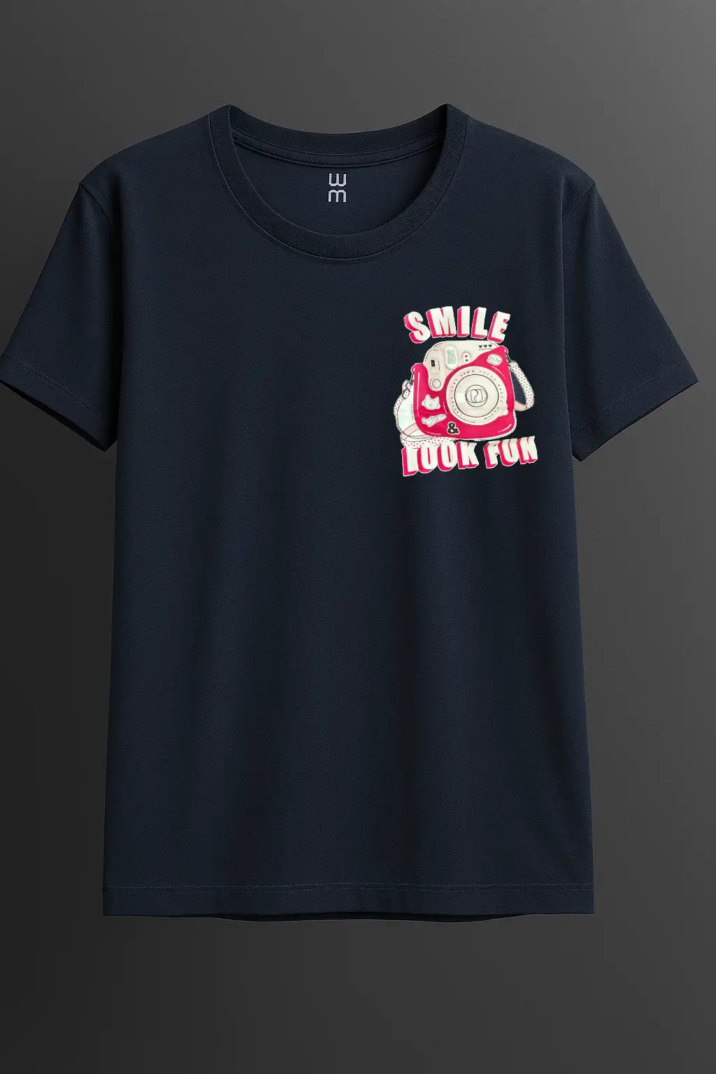 Retro Smile  Oversized Tee