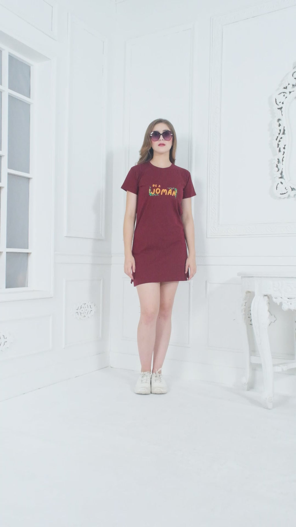 Be a Woman Long Top